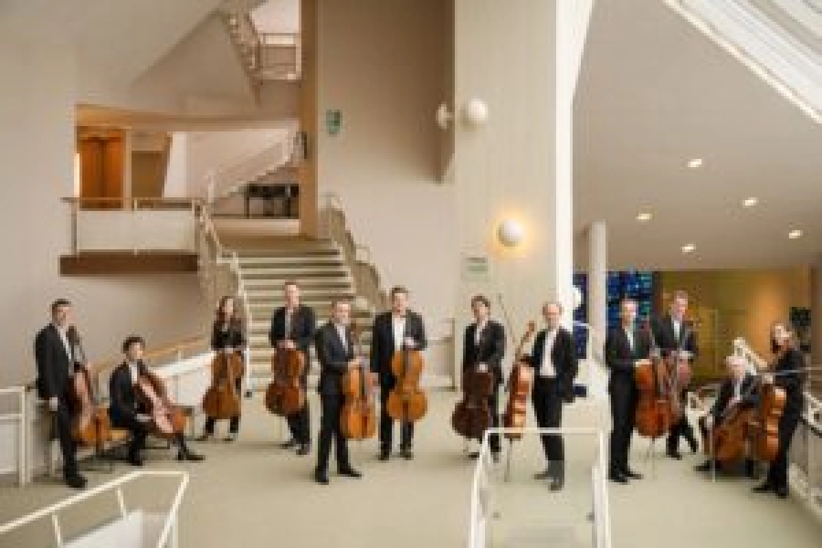 Die 12 Cellisten der Berliner Philharmoniker